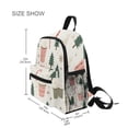 thumbnail image 3 of FORMRS School Backpack with Front Zippered Pocket 12" Student Travel Daypack, Beige Christmas Cups, 3 of 6