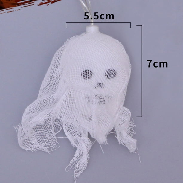 Lámpara LED de estrella fantasma de Halloween, impermeable, decorativa para fiesta en casa (luz blanca) Likrtyny Para estrenar