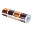 thumbnail image 2 of Self Adhesive Mosaic Pattern DIY Wall Sticker Kitchen Tile Wall Decals(Chocolate Gold), 2 of 8