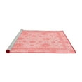 thumbnail image 2 of Ahgly Company Machine Washable Indoor Rectangle Oriental Red Modern Area Rugs, 4' x 6', 2 of 4