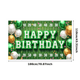 thumbnail image 3 of Decorative Design Birthday Banner Sports Theme Happy Birthday Banner for Birthday Party Celebration Event Decoration, 3 of 7