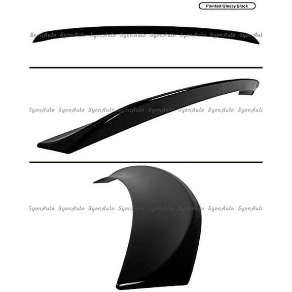 FITS 2007-2015 Infiniti G37 G35 Q40 Gloss Black Duckbill Style Rear ROOF Spoiler