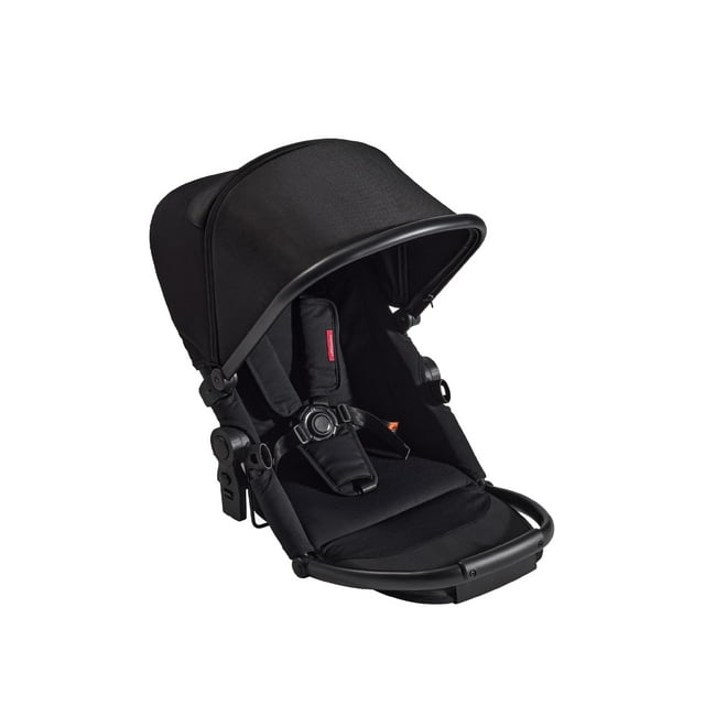 Momcozy ChangeGo Baby Stroller Second Seat Only | Extra Seat Attachment for ChangeGo Stroller, Extendable UPF50+ Canopy, Leather Bumper Bar, 5-Point Harness