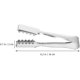 thumbnail image 1 of 2 pinzas para hielo de acero inoxidable, pinzas para cubos de azúcar, pinzas para aperitivos, pinzas para servir alimentos, clip con dientes de sierra para cubo de hielo, fiesta de té, café, bar, tocino, plata ShuxiuWang 8390606613714, 1 of 1