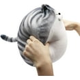 thumbnail image 4 of Muñeco de Peluche de gato regordete Oso de Fresa Almohada grande de animales japoneses 50cm, 4 of 5