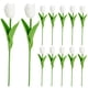 thumbnail image 1 of KAKOWELY 12 tulipanes artificiales para ramos de boda y centros de mesa., 1 of 4
