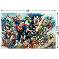 thumbnail image 3 of DC Comics - Justice League Rebirth - Group Wall Poster with Push Pins, 22.375" x 34", 3 of 5