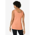 thumbnail image 2 of Woman Within Plus Size Rib Knit Tank, 2 of 6