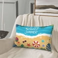 thumbnail image 6 of Fotbe Hello Summer1 Pillow Cases - Envelope Closure - Luxury, Extra Soft, Cooling Pillow Covers - Wrinkle, Fade, Stain Resistant-20"x30", 6 of 8
