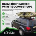 thumbnail image 2 of Elevate Support de Toit pour Kayak et Canot d'Extérieur T-RACK-DLX T-Rack, 2 of 9