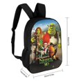 thumbnail image 2 of Shrek-4 Backpack Casual Daypack School Bag Backpack Satchel Rucksack Shoulder, 2 of 5
