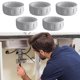 thumbnail image 2 of 10Pcs Female Thread PVC End Cap Garden Irrigation Pipe Connector Water Tube End Plug Plumbing Hose Tube Fittings DN25, 2 of 5
