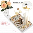 thumbnail image 4 of Ryvnso Deer in Leaves Bathroom Tray Vanity Countertop Trays Acrylic Organizer, 4 of 7