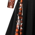 thumbnail image 4 of Qertyioot Robe à Imprimé de Noël pour Femmes, Robe Décontractée Vintage à Manches Longues pour l'Hiver, 4 of 4