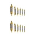 thumbnail image 1 of Eigraketly Paquete de 6 brocas centrales, brocas para agujeros de 1,0-5,0mm, repuesto portátil de acero de alta velocidad, herramientas manuales de Type2 NO2 Eigraketly CBP191900, 1 of 6
