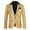 Gold, variant on WMTBSRSW Mens Sequin Blazer Jackets Stylish Tuxedo Jacket for Holiday Party One Button Lightweight Sport Coat with Pockets Y2k Clothes Trendy Blazer Jackets