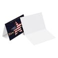 thumbnail image 5 of 2026 Happy New Year America! – American Xmas Fold Over Greeting Cards & Envelopes (Blank Inside) – USA Patriotic Holiday Cards for Christmas and New Year’s Gift & Presents | 4.25 x 5.5” | 10 Per Pack, 5 of 6