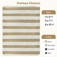 thumbnail image 7 of CozyDesg Soft Area Rugs for Living Room Bedroom,Large Rug Fluffy Fuzzy Shag Shaggy Soft Plush Carpet,Indoor Floor Carpet for Dining Room Home Decor,Beige & White, 7 of 7