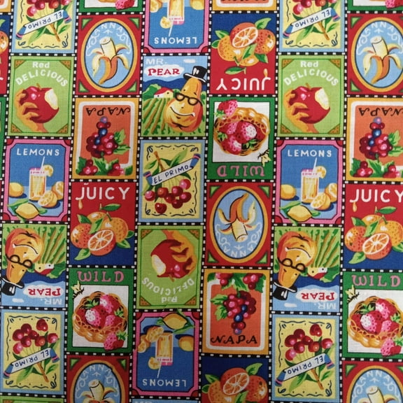 Fresh Pickins Fruit Cotton Fabric