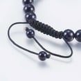 thumbnail image 3 of 5pcs Adjustable Nylon Cord Bead Bracelets with Blue Goldstone Beads 2-1/8 inch(55mm) Goldstone, 3 of 3
