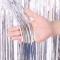 thumbnail image 4 of Foil Curtains, Glitter Curtains for Birthday, Wedding, Party, Colorful Rain Curtains, Party Decorations, Rain Curtains, 4 of 4