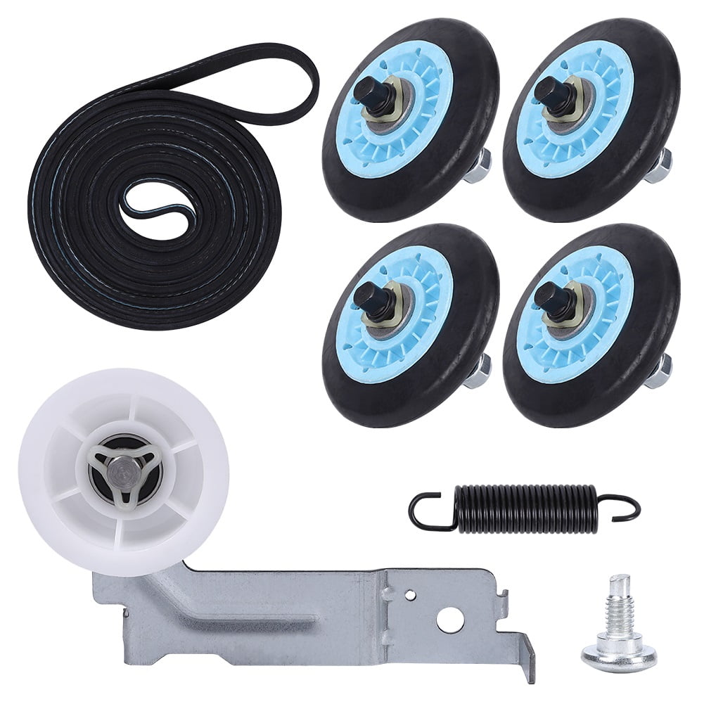 Veecome Dryer Roller Replacement Kit with Dryer Belt Idler Pulley DC97 ...