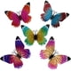 thumbnail image 1 of EeaseMX 5 mariposas de metal para decoración de pared, para interiores y exteriores., 1 of 8