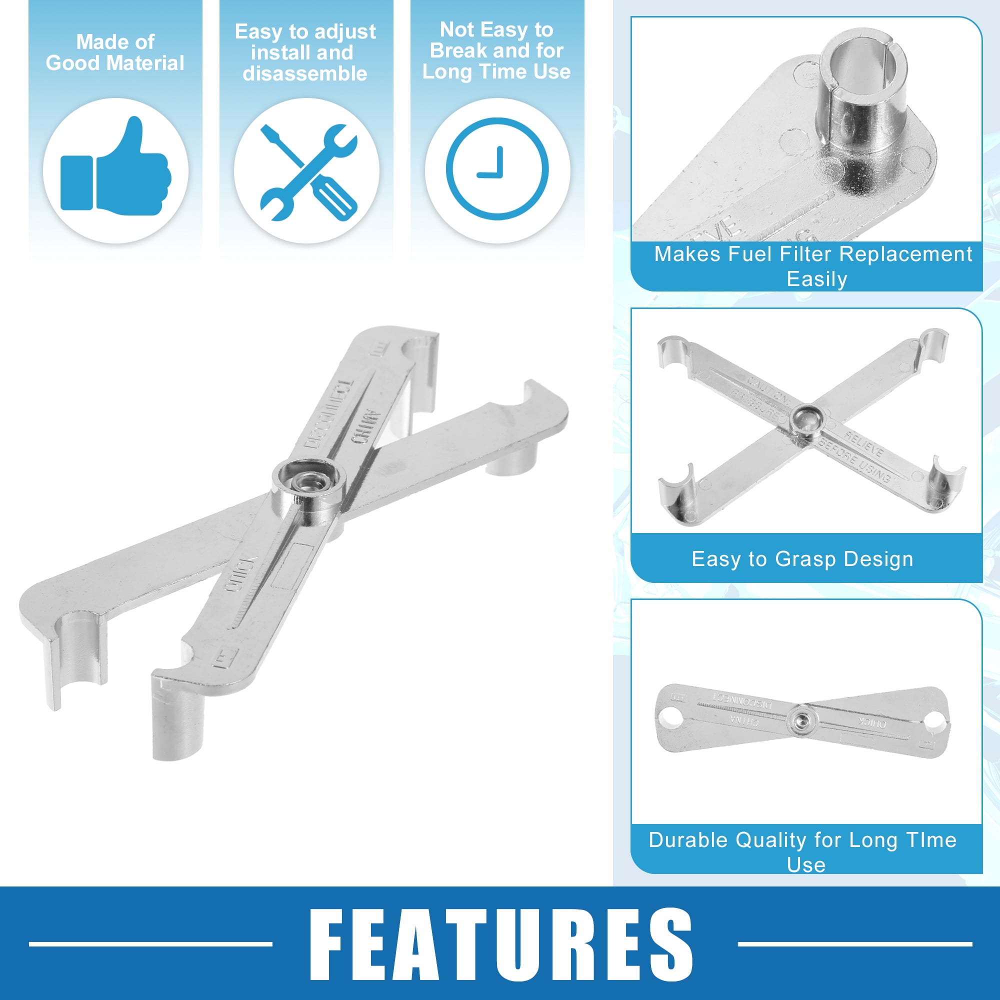 Unique Bargains Fuel Line Disconnect Tool for A/C and Fuel Line Quick Disconnect