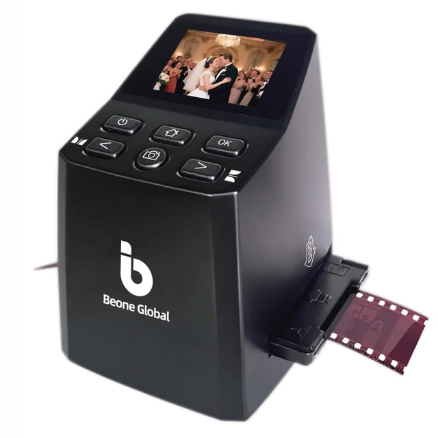 Escáner de película BEONE GLOBAL ClearScan MINI 16 MP con pantalla LCD de 2,31"