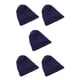 thumbnail image 3 of Sombreros de invierno Qarigey Skullies Beanie Turbantes Satén forrado Underscarf Caps Espesar Ajustable Hijab Hair Headwear Wrap azul marino, 3 of 6