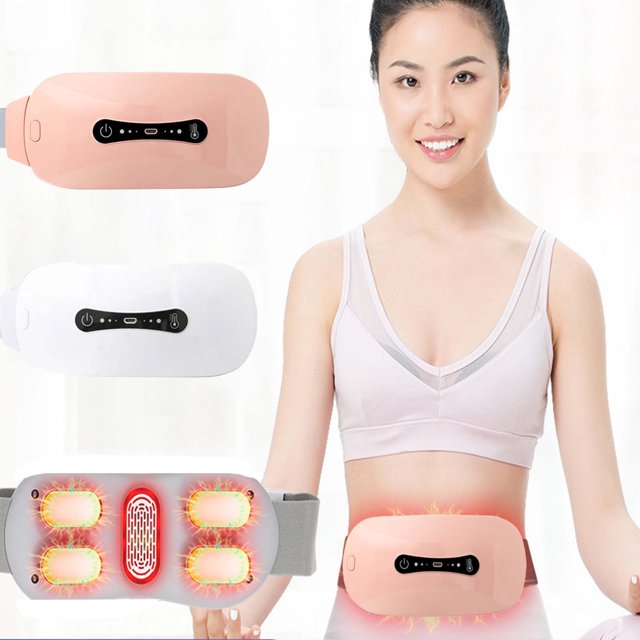 mtvxesu Massage Heating Pad,Heating Pad For Back With 3 Heat And 3 Vibration Massage Modes,Electric Fast Heating Belly Wrap Belt,For Women And Girl Sale