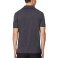 thumbnail image 2 of 32 Degrees Cool Men’s Short Sleeve Stretch Light weight Performance Polo Shirt 2XL/Black Space Dye, 2 of 4
