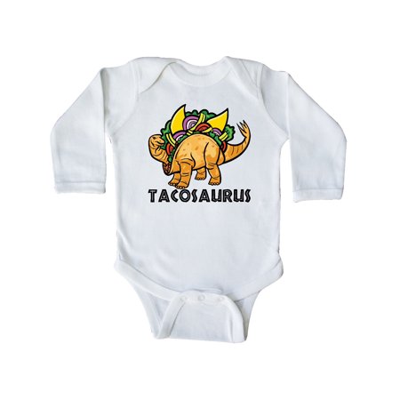 

Inktastic Tacosaurus Gift Baby Boy or Baby Girl Long Sleeve Bodysuit