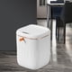 thumbnail image 1 of Botes de basura para baño con tapas, contenedor de basura de inducción inteligente, contenedor de basura eléctrico portátil para baño, sala de oficina 20L Macarena  bote de basura de cocina, 1 of 8