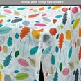 thumbnail image 4 of Autumn Dog Crate Cover, Colorful Various Leaf Types Season Composition Fall Themed Designs, Easy to Use Pet Kennel Cover Small Dogs Puppies Kittens, 7 Sizes, Pale Blue Multicolor, by Ambesonne, 4 of 6