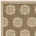 thumbnail image 5 of Safavieh Linden Rug Collection GeometricPower Loomed Beige/Cream Floral, Medallion, Border Area Rugs, 6'7" X 6'7" Square, Stain Resistant, 5 of 7
