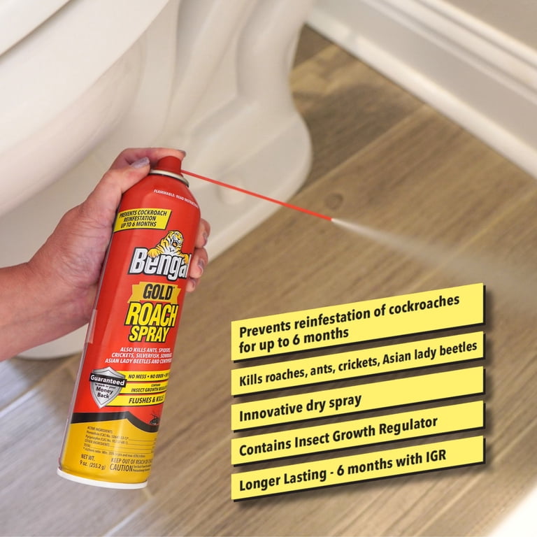 Bengal Gold Roach Spray, 9 oz Aerosol photo 6