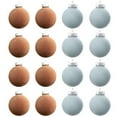 thumbnail image 1 of pstuiky Bolas navideñas nevadas, adornos de bolas de plástico para el árbol de Navidad, adornos colgantes decorativos para el árbol de Navidad., 1 of 6