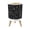 Color 2, variant on Small Trash Can with Lid Gothic Floral Dark Red Roses Ornate Skull Design 1.8 Gallon Dog Proof Trash Can Round Garbage Can Waste Bin Wastebasket for Bathroom Bedroom Living Room