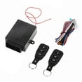 thumbnail image 1 of Kit universal de cierre centralizado para coche de 12 V con mando a distancia, sistema de entrada sin llave para vehículos y 2 mandos a distancia., 1 of 5