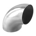 thumbnail image 2 of 90 Degree Steel 304 Exhaust Elbow Fitting for Automotive Applications, 2 of 8