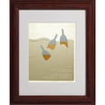 thumbnail image 2 of Trademark Fine Art "Father Goose" Matted Framed Canvas Art by Megan Romo, 2 of 2