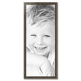 thumbnail image 2 of ArtToFrames 18" x 44" Muted Silver Picture Frame, 18x44 inch Silver Wood Poster Frame (WOM-4626),  Pack, 2 of 8