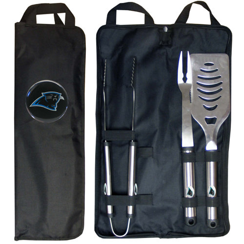 Nfl - 3-piece Bbq Set With Canvas Case - - image 2 of 7
