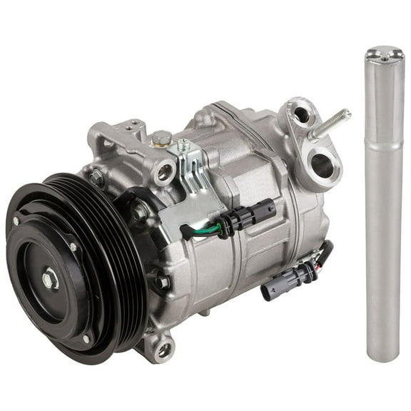 AC Compressor & A/C Drier For Chevy Equinox & GMC Terrain 2012 2013 2014 2015 w/ 2.4L 4-Cyl - BuyAutoParts