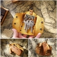 thumbnail image 2 of Porta llaves con forma de ropa con cubierta de llave con gancho de metal para el hogar de llaves Marrón Zulema Titular de la clave, 2 of 8