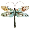 thumbnail image 4 of Eangee Home Design Dragonfly Wall Decor Blue And Pearl, Capiz and Metal, Indoor / Outdoor Safe, 14x1x12 Inches, 4 of 5