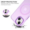 thumbnail image 2 of Funda para teléfono BENTOBEN compatible con iPhone 15 Plus, color morado claro, 2 of 8