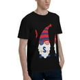 thumbnail image 2 of Bingfone 4th Of July Gnomes Men'S Loose Fit Short-Sleeve Pocket T-Shirt, 2 of 7