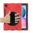 thumbnail image 4 of KIQ Heavy Duty Shockproof Galaxy Tab S6 Lite Case with Screen Protector for Samsung Galaxy Tab S6 Lite 10.4 Inch P610/P615 [Red], 4 of 8